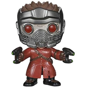 Funko POP! Marvel: Guardians of the Galaxy 2 STAR-LORD Chase Figure w/ Protector