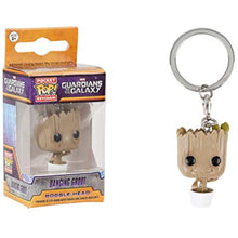 Load image into Gallery viewer, Funko Pocket Pop Keychain Marvel - Guardians Of The Galaxy: Dancing Groot Figure