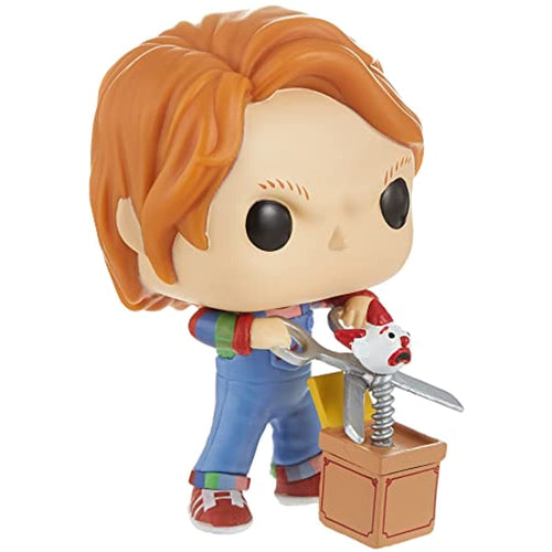 Pop Movies 3.75 Inch Action Figure Child's Play 2 - Chucky With Buddy & Scissors #841