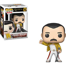 Load image into Gallery viewer, Funko POP! Rocks: Queen FREDDIE MERCURY Figure #96 w/ Protector
