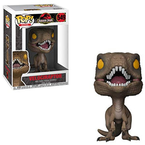 Funko Pop! Movies: Jurassic Park - Velociraptor Figure w/Protector
