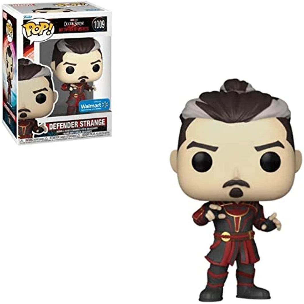 Funko POP! Marvel #1009 Doctor Strange in The Multiverse of Madness Defender Strange (Walmart Exclusive) w/ Protector