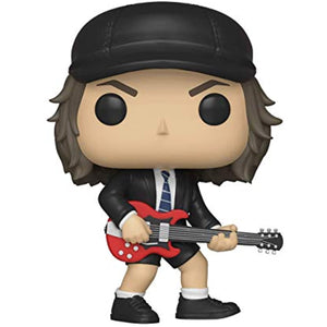 Funko POP! Rocks: AC/DC ANGUS YOUNG Figure #91 w/ Protector