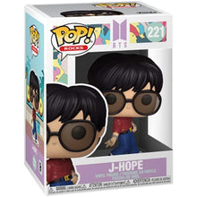Load image into Gallery viewer, Funko POP! Rocks: BTS - Dynamite J-HOPE Figure #221 w/ Protector