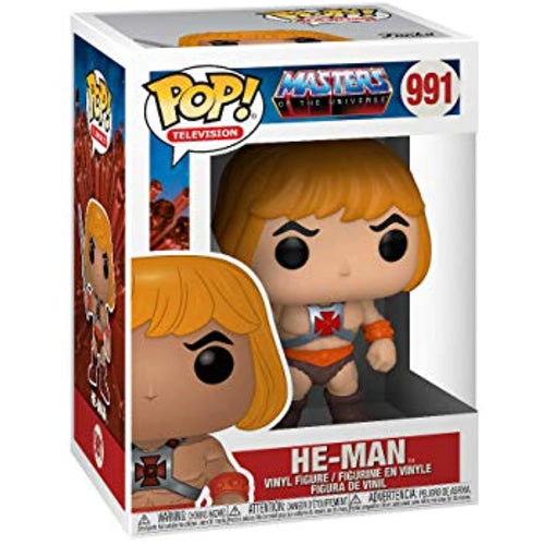 Funko POP! Anime: Masters of the Universe HE-MAN Figure w/Protector