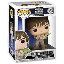 Load image into Gallery viewer, Funko POP! Star Wars Empire Strikes Back LUKE SKYWALKER &amp; YODA #363 w/ Protector