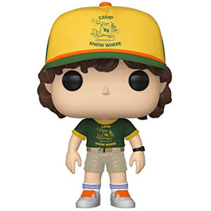 Funko POP! TV: Stranger Things DUSTIN at Camp Figure #804 w/ Protector