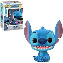 Load image into Gallery viewer, Funko POP! Disney Lilo &amp; Stitch #1045 - Stitch Flocked Exclusive w/ Protector