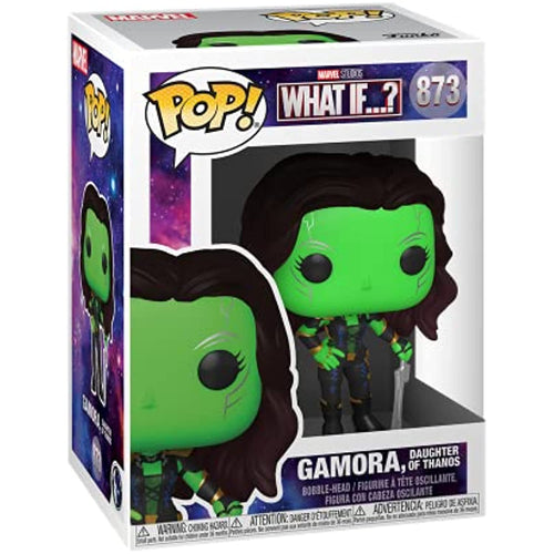 Funko Pop! Marvel: What If? - Gamora, Daughter of Thanos Figure w/ Protector
