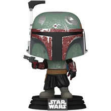 Load image into Gallery viewer, Funko POP Star Wars: The Mandalorian - Boba Fett Figure w/ Protector