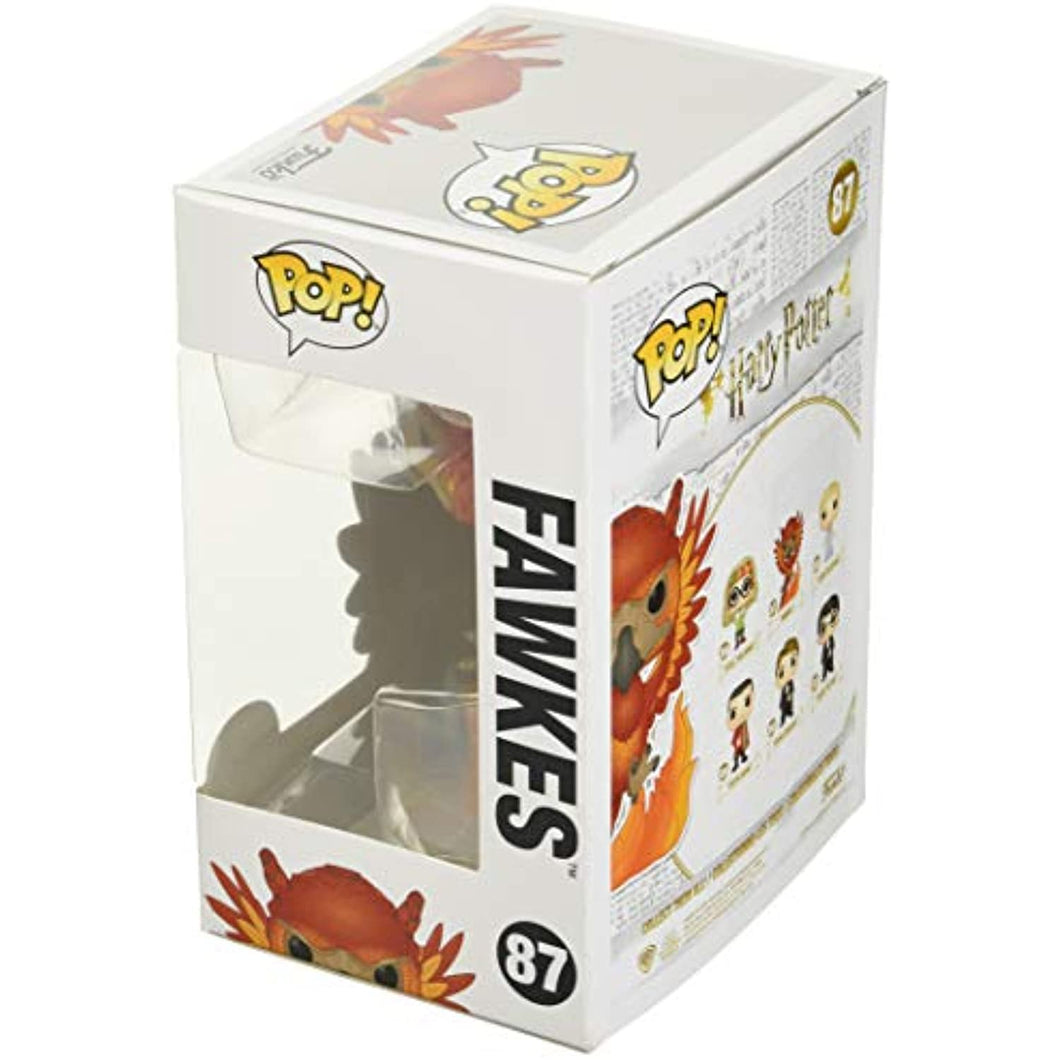 Funko POP! Harry Potter FAWKES Figure #87 w/ Protector