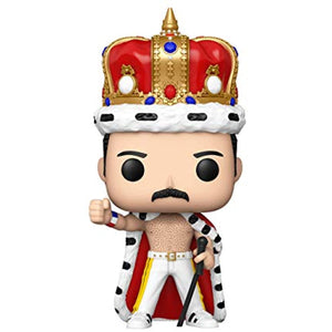 Funko Pop! Rocks: Freddie Mercury King Figure w/ Protector