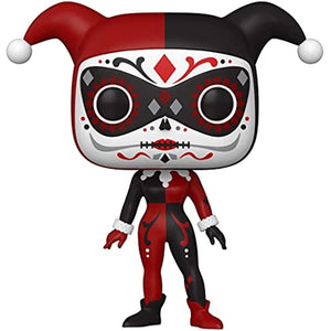 Funko POP Heroes: Dia De Los DC - Harley Quinn Figure w/ Protector