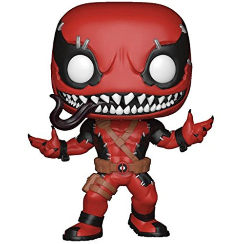 Funko Pop Games: Marvel Contest of Champions - Venompool Bobble-Head w/ Protecto