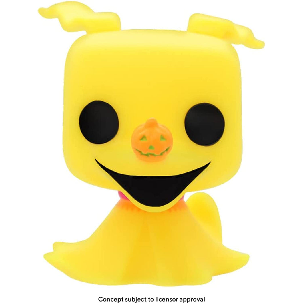 Funko Pop! Disney: The Nightmare Before Christmas - Zero (Blacklight) w/ Protector