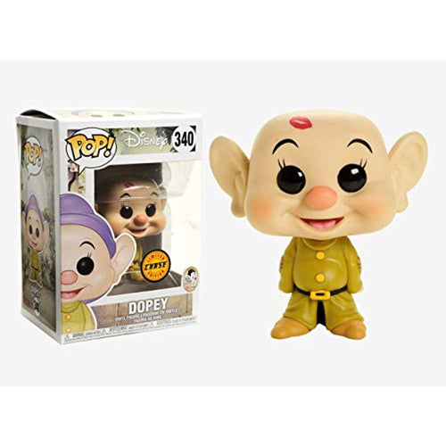 Funko Disney Snow White Dopey Pop Vinyl Figure Chase w/Protector