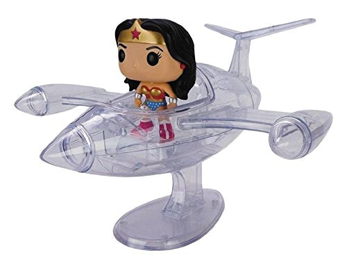 Funko POP Rides: DC Comics Wonder Woman Invisible Jet Action Figure