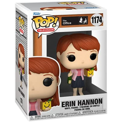 Funko POP TV: The Office - Erin with Happy Box & Champagne w/Protector
