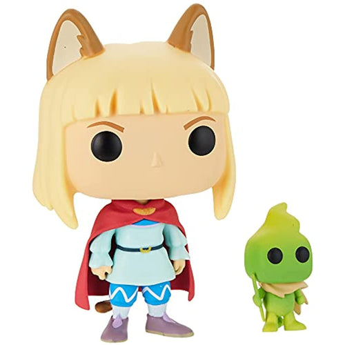 Funko POP! Games: Ni No Kuni S1 (Pop & Buddy)- Evan with Higgledies w/Protector