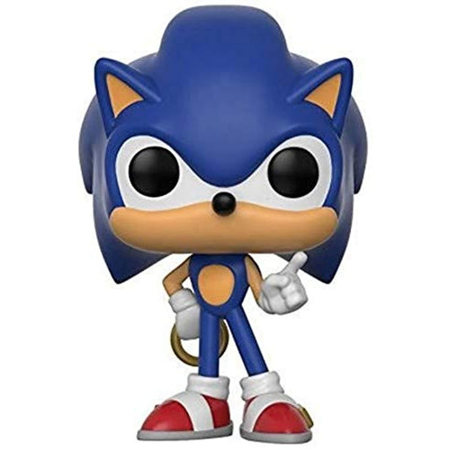 Funko Pop! Games: Sonic - Sonic with Ring Figure w/ Protector