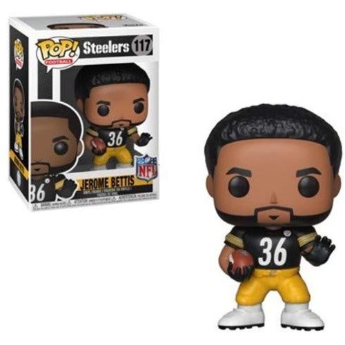 Funko POP! NFL JEROME BETTIS Steelers Figure #117 w/ Protector