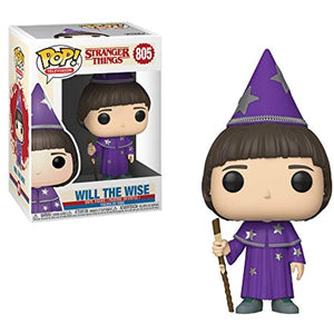 Funko Pop! Television: Stranger Things WILL the WISE Figure #805 w/ Protector