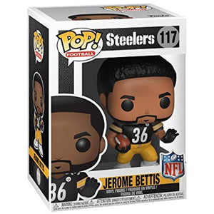 Funko POP! NFL JEROME BETTIS Steelers Figure #117 w/ Protector