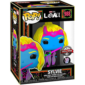 Funko Pop Marvel Loki Sylvie Blacklight w/ Protector