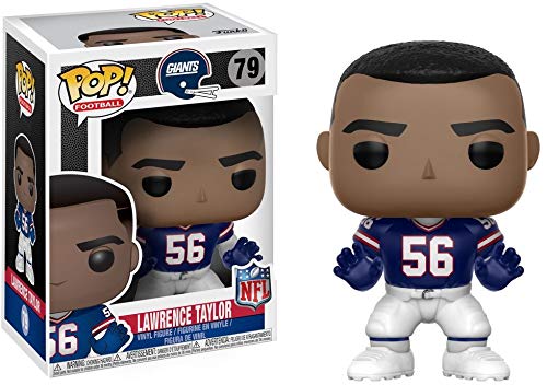Funko POP NFL: Lawrence Taylor (Giants Throwback) Collectible Figure,Multi-colored,3.75 inches