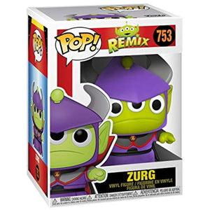 Funko Disney Pixar's Alien Remix Zurg Pop Figure #753 w/ Protector
