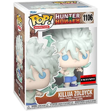 Load image into Gallery viewer, Funko POP! Hunter X Hunter KILLUA ZOLDYCK AAA Exclusive #1106 w/ Protector