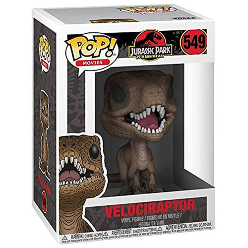 Funko Pop! Movies: Jurassic Park - Velociraptor Figure w/Protector