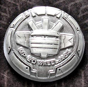 Toynk Transformers MP-20 Wheeljack Bonus Collector Coin