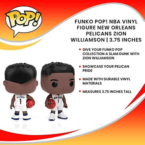 Funko POP NBA: New Orleans Pelicans - Zion Williamson