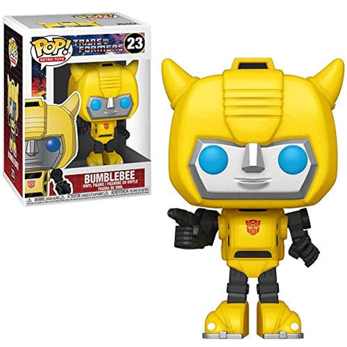 Funko POP! Retro Toys: Transformers BUMBLEBEE Figure #23 w/ Protector