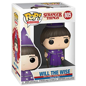 Funko Pop! Television: Stranger Things WILL the WISE Figure #805 w/ Protector