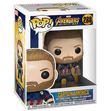 Load image into Gallery viewer, Funko POP! Marvel: Avengers Infinity War - Captain America Figure w/ Protector