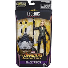 Load image into Gallery viewer, Marvel Avengers Legends Series Infinity War 6in Black Widow BAF Cull Obsidian