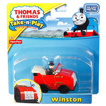 Load image into Gallery viewer, FP Thomas &amp; Friends Take-n-Play WINSTON Track Inspection die-cast metal NEW 99B5
