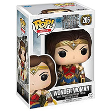 Load image into Gallery viewer, Funko POP! Heroes: DC Justice League WONDER WOMEN Figure #206 w/ Protector