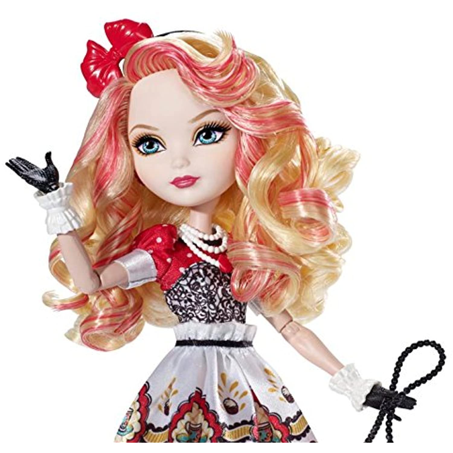 Ever After High Basic Budget Apple White Doll - Closed Mouth Wave 1 2015 -  Dress