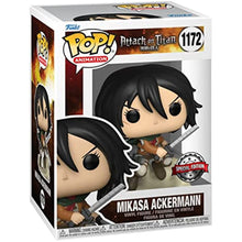Load image into Gallery viewer, Funko POP! Attack On Titan MIKASA ACKERMAN  Chalice Exclusive #1172 w/ Protector