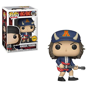 Funko POP! Rocks: AC/DC ANGUS YOUNG Figure #91 w/ Protector