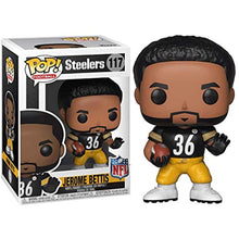 Load image into Gallery viewer, Funko POP! NFL JEROME BETTIS Steelers Figure #117 w/ Protector