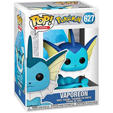 Load image into Gallery viewer, Funko POP! Games: Pokemon VAPOREON Figure #627 w/ Protector