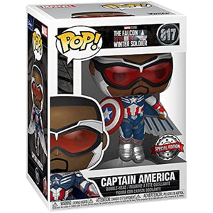 FUNKO POP Captain America The Falcon Winter Soldier Marvel 817