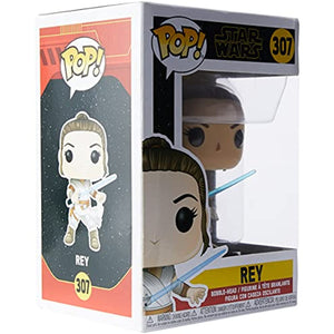 Funko Pop! Star Wars: Episode 9, Rise of Skywalker - Rey Figure w/ Protector