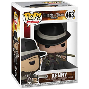 Funko Pop! Animation: Attack on Titan - Kenny w/Protector