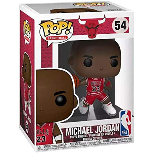 Funko POP! NBA Chicago Bulls MICHAEL JORDAN Figure #54 w/ Protector