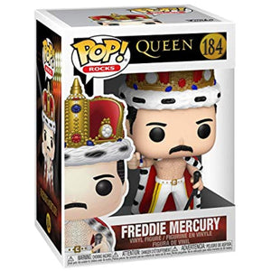 Funko Pop! Rocks: Freddie Mercury King Figure w/ Protector